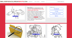 Desktop Screenshot of dibujosparacoloreargratis.com